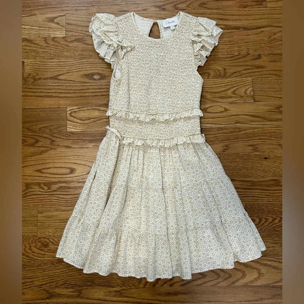 Cleobella Smocked Ruffle Dress – Small Organic Cotton Blend Festival Rodeo - Picture 7 of 13